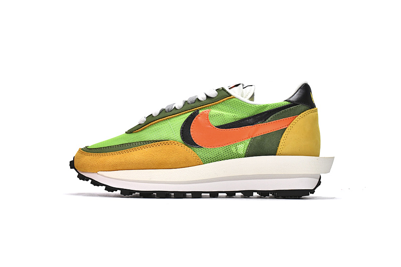 yupoo_391946_87a1e99f.jpg 【BA0PB】300橙色 TOP版耐克华夫跑鞋 BV0073-300 Sacai x Nike LDV Waffle Green Gusto