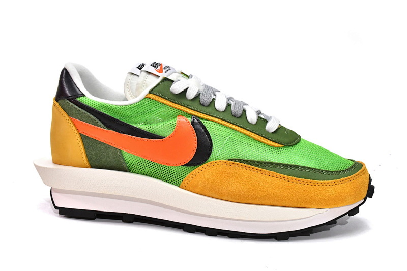 yupoo_391946_f8fd70e3.jpg 【BA0PB】300橙色 TOP版耐克华夫跑鞋 BV0073-300 Sacai x Nike LDV Waffle Green Gusto