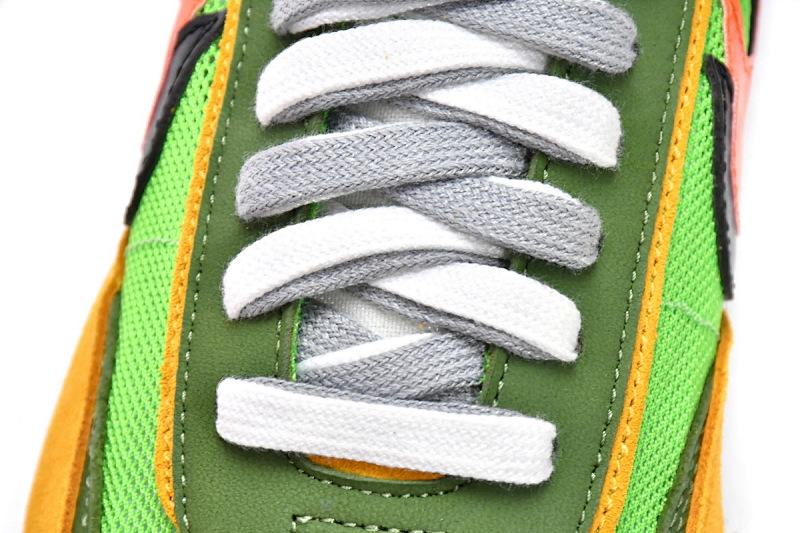 yupoo_391946_f99a9b30.jpg 【BA0PB】300橙色 TOP版耐克华夫跑鞋 BV0073-300 Sacai x Nike LDV Waffle Green Gusto
