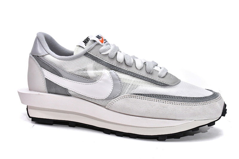 【BA0PB】灰白100 TOP版耐克华夫跑鞋 BV0073-100 Sacai x Nike LDV Waffle Summit White