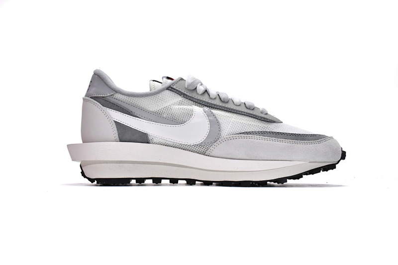 【BA0PB】灰白100 TOP版耐克华夫跑鞋 BV0073-100 Sacai x Nike LDV Waffle Summit White