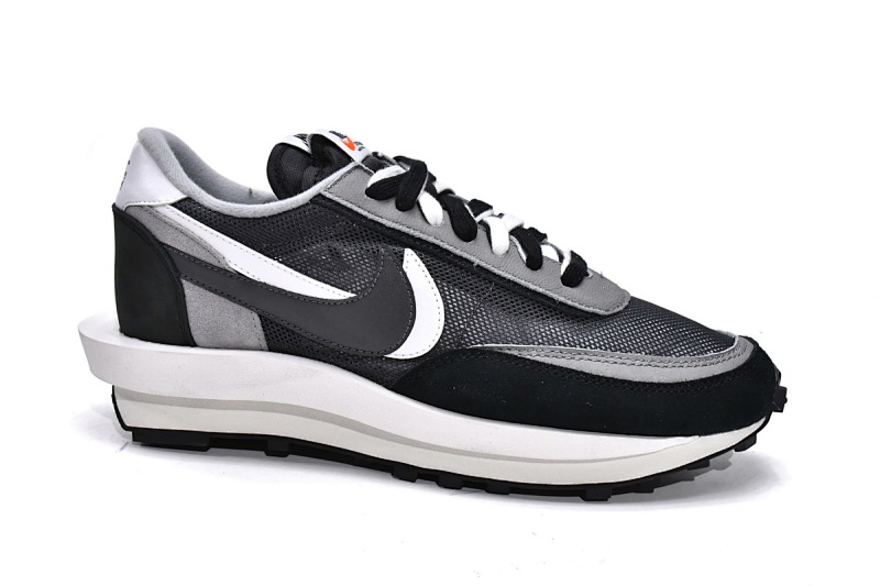 【BA0PB】001黑 TOP版耐克华夫跑鞋 BV0073-001 Sacai x Nike LDV Waffle Black