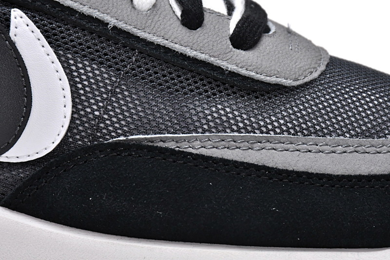【BA0PB】001黑 TOP版耐克华夫跑鞋 BV0073-001 Sacai x Nike LDV Waffle Black