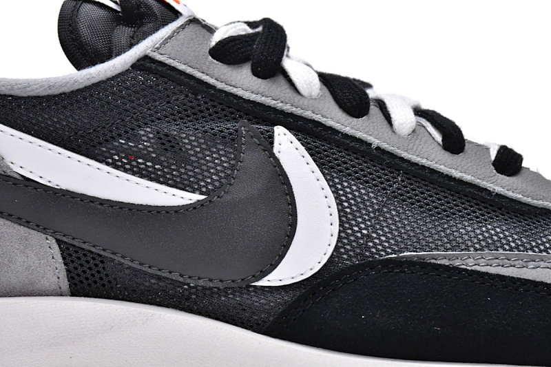 【BA0PB】001黑 TOP版耐克华夫跑鞋 BV0073-001 Sacai x Nike LDV Waffle Black