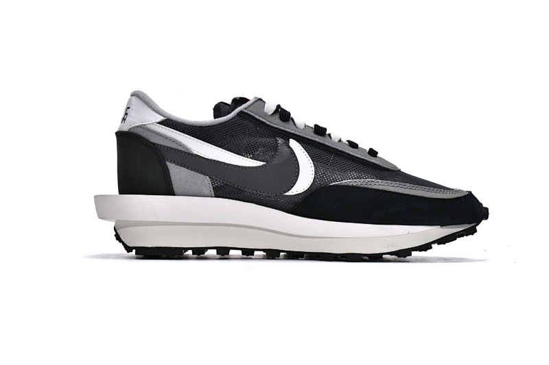 【BA0PB】001黑 TOP版耐克华夫跑鞋 BV0073-001 Sacai x Nike LDV Waffle Black