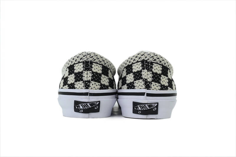 【AB2X7】EK编织黑米 万斯 经典低帮时尚板鞋 VN000EG11KP VANS LX Classic Slip-On 98 - Checkerboard Black