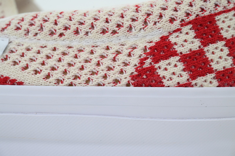 【AB2X7】EK编织红米 万斯 经典低帮时尚板鞋 VNO00EG1CIS Vans LX Classic Slip-On 98 EK 'Checkerboard Red/White'
