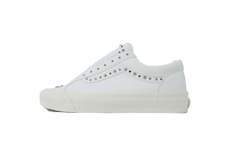 yupoo_395422_7de9c5d1.jpg 【AB2X7】珍珠皮白 万斯 经典低帮时尚板鞋 VN000S52BLK Vans Premium Old Skool 36 Pearlized 'Pearl skin white'