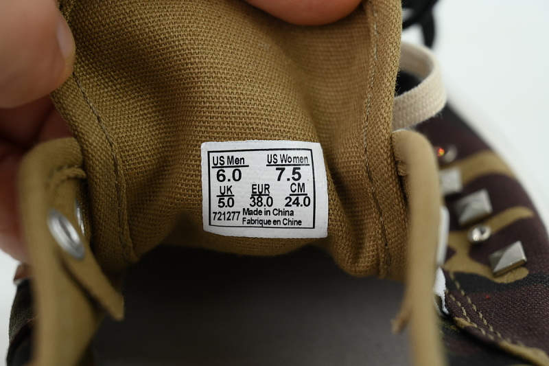 【AB3X7】铆钉迷彩 万斯 经典低帮时尚板鞋 VN000D9NWVD Vans Premium Authentic 'Woodland Camo Green'