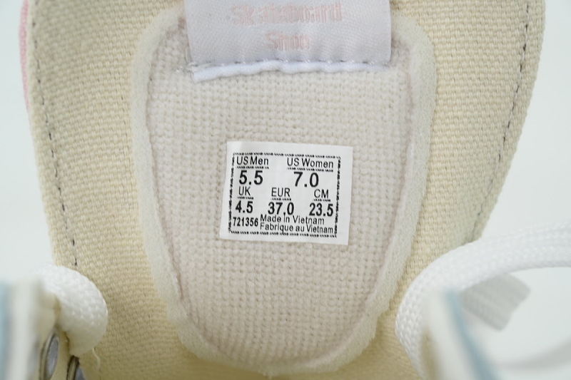 【AB1X7】SK8淡黄粉 万斯 经典低帮时尚板鞋 VN000CZU50K Vans Sk8-Low 'Beige White'