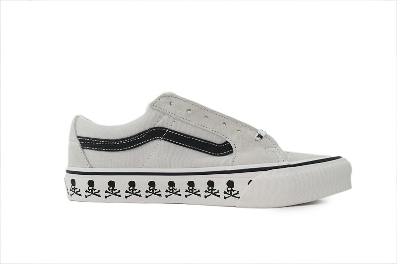 【AB1X7】SK8白骷髅头 万斯 经典低帮时尚板鞋 VN000CZU50K Vans Sk8-Low 'White Skull'