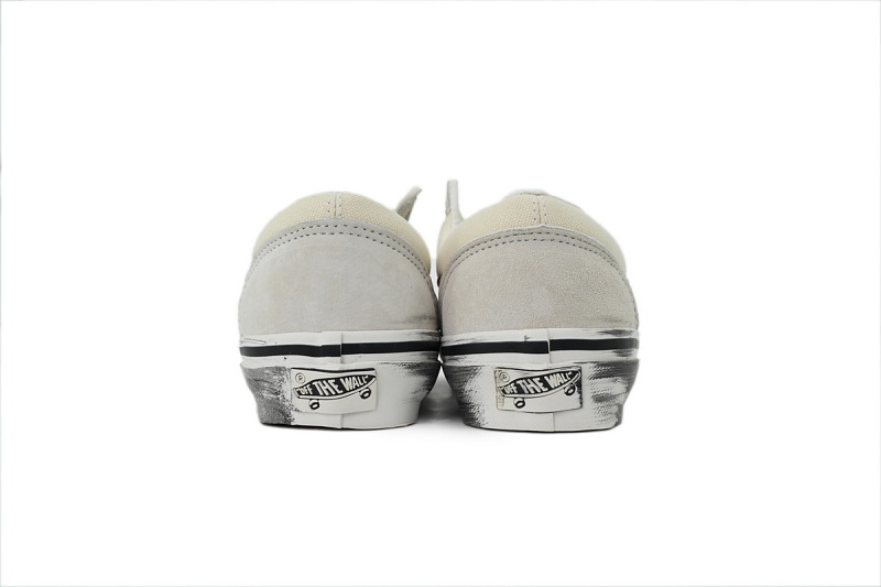 【AB3X7】泼墨白色 万斯 经典低帮时尚板鞋 VN000D9RDJR Vans Premium Old Skool 36 'Paint Splatter Turtledove'