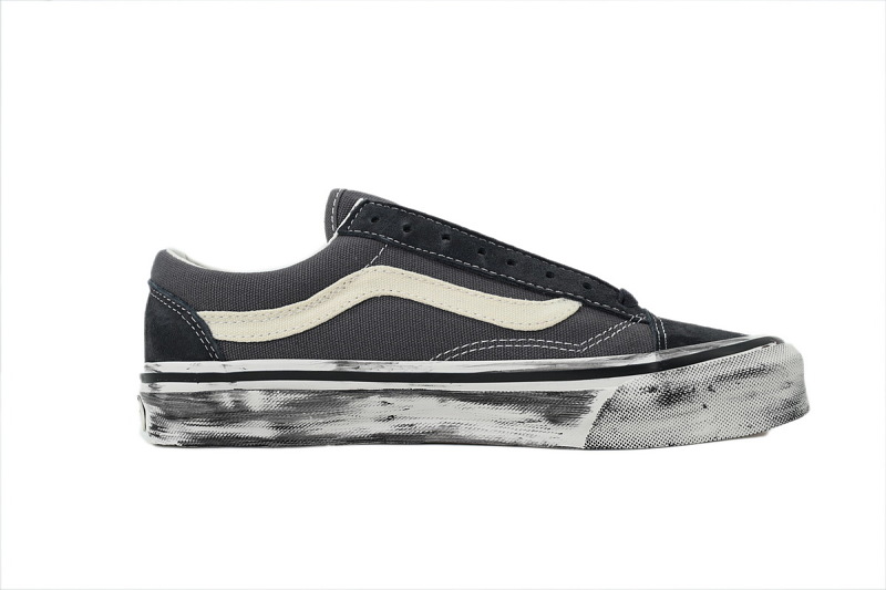 【AB3X7】泼墨黑色 万斯 经典低帮时尚板鞋 VN000D9RH91 Vans Old Skool 36 Paint Splatter 'Paint Splatter Charcoal Grey'