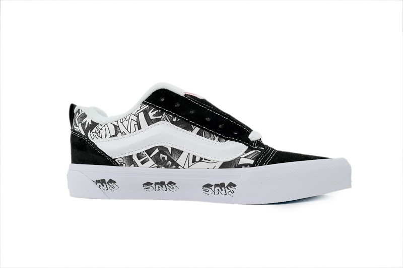 【AB8X7】面包SNS涂鸦 万斯 经典低帮时尚板鞋 Vans Knu-Skool 'Graffiti'