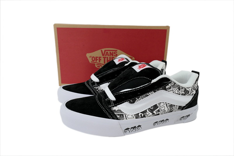 【AB8X7】面包SNS涂鸦 万斯 经典低帮时尚板鞋 Vans Knu-Skool 'Graffiti'