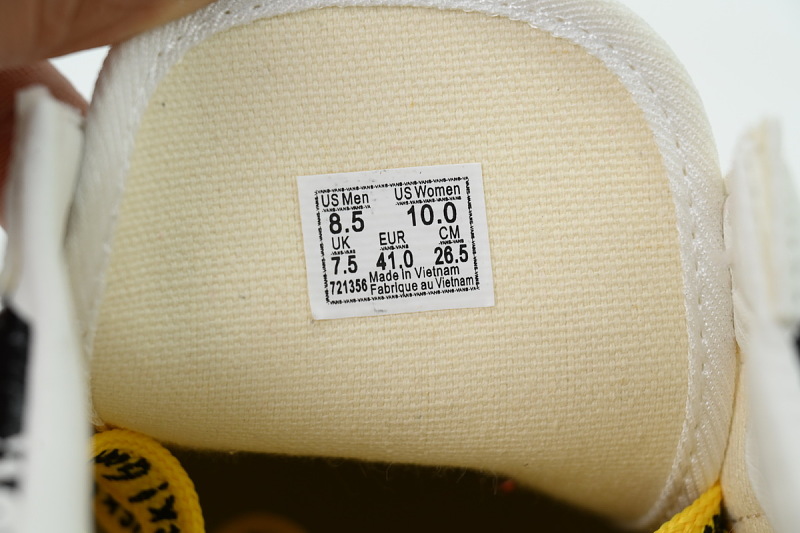 【AB3X7】泼墨黑红 万斯 经典低帮时尚板鞋 VN0A4P3XBMW Gallery Dept. x Vans OG Old Skool LX 'Good Luck'