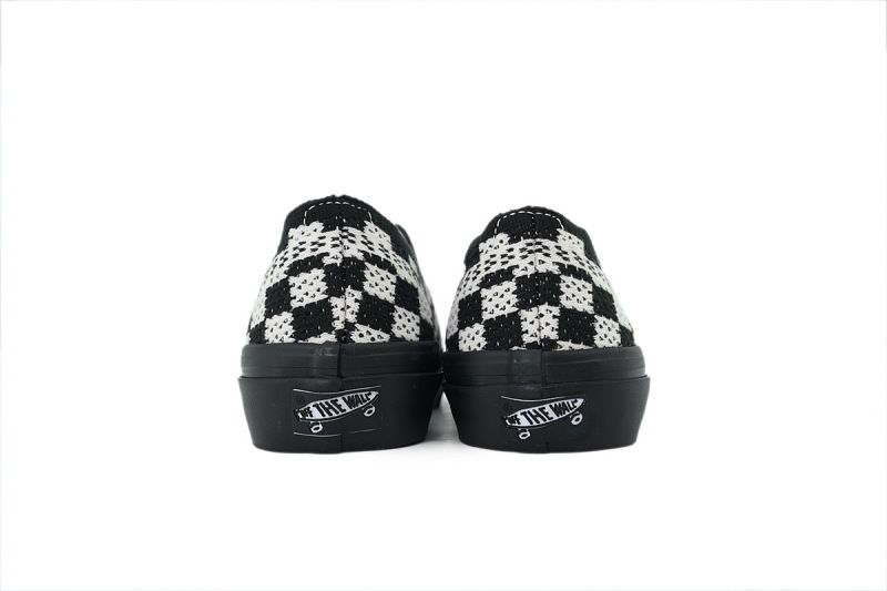 【AB2X7】EK编织黑灰 万斯 经典低帮时尚板鞋 VN000EJC1KP Vans Authentic 44 Premium 'Punk Check'