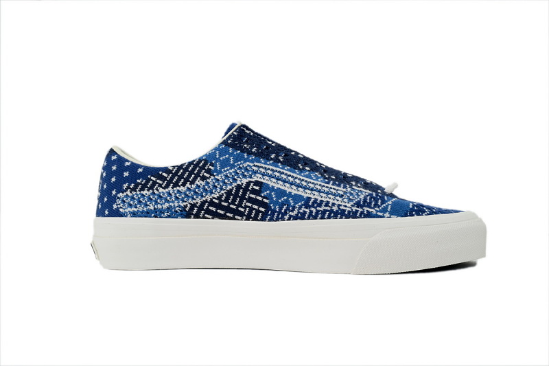 【AB2X7】EK编织宝石蓝 万斯 经典低帮时尚板鞋 VN000SHXBLU FDMTL x Vans Old Skool 36 Engineered Knit 'Sashiko Pack'