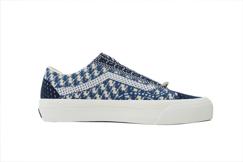 【AB2X7】EK编织灰蓝白 万斯 经典低帮时尚板鞋 VN000D8HEBR Vans Old Skool 36 Engineered Knit 'Navy'