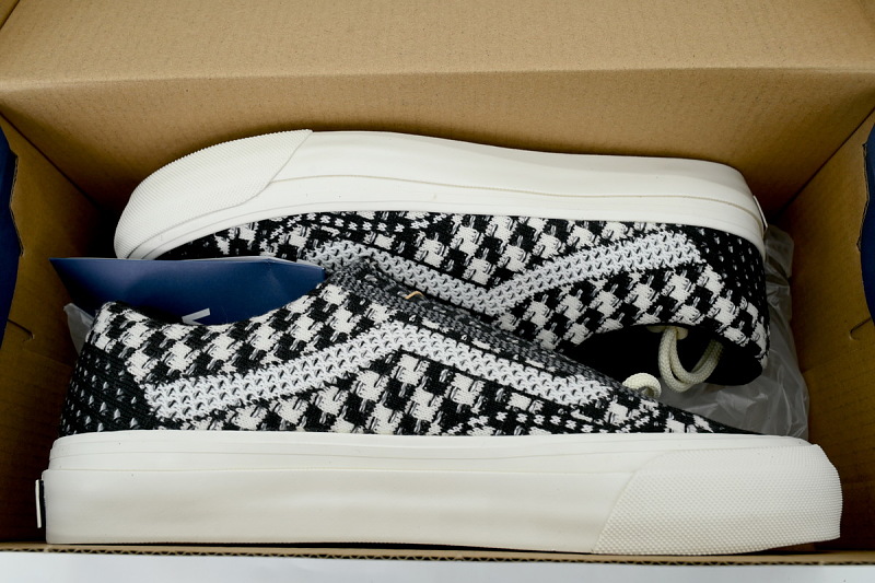 【AB2X7】EK编织黑白 万斯 经典低帮时尚板鞋 VN000D8HHR0 Vans Old Skool 36 Engineered Knit 'Black White'