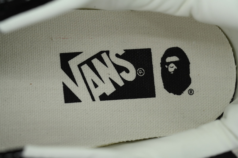【BB9X7】迷彩格子 万斯 经典低帮时尚板鞋 VN000Z3929B BAPE x Vans Premium Knu Skool 'Camo Black'