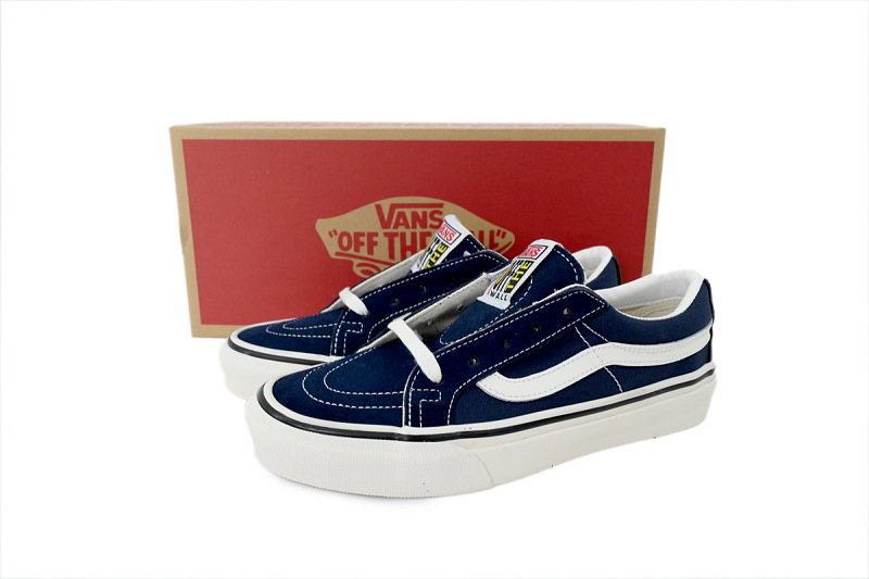 【AB9X7】SK8藏蓝 万斯 经典低帮时尚板鞋 VN0A4UWI5V8 Vans Sk8-Low 'Black White'