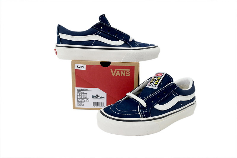 【AB9X7】SK8藏蓝 万斯 经典低帮时尚板鞋 VN0A4UWI5V8 Vans Sk8-Low 'Black White'