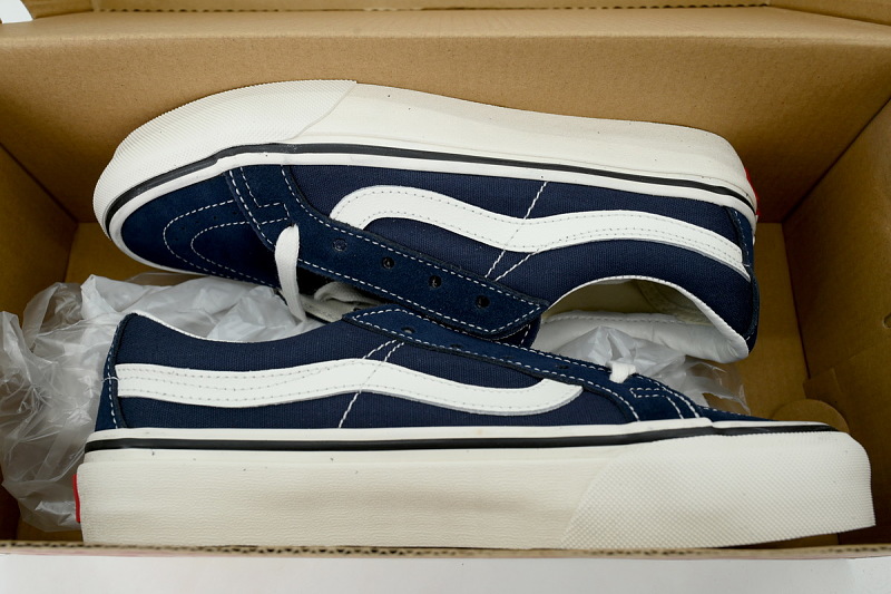 【AB9X7】SK8藏蓝 万斯 经典低帮时尚板鞋 VN0A4UWI5V8 Vans Sk8-Low 'Black White'
