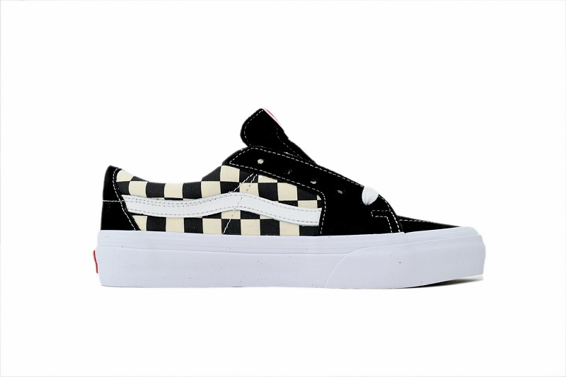 【AB9X7】SK8黑白格子 万斯 经典低帮时尚板鞋 VN0A4UUK4W7 Vans Sk8-Low 'Checkerboard - Black'