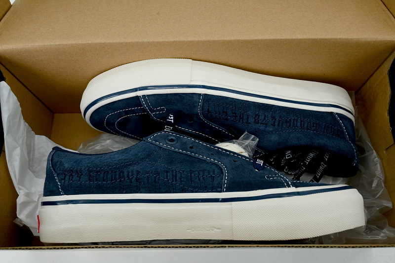 【AB1X7】SK8刺绣联名藏蓝 万斯 经典低帮时尚板鞋 VN0A5FCF6F6 VANS SK8 LOW "NAVY/ SNOW"