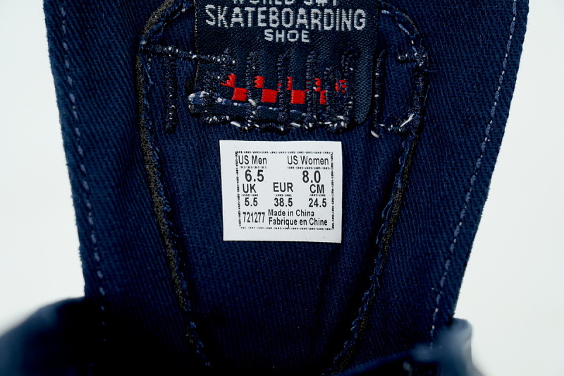 【AB1X7】SK8刺绣联名藏蓝 万斯 经典低帮时尚板鞋 VN0A5FCF6F6 VANS SK8 LOW "NAVY/ SNOW"