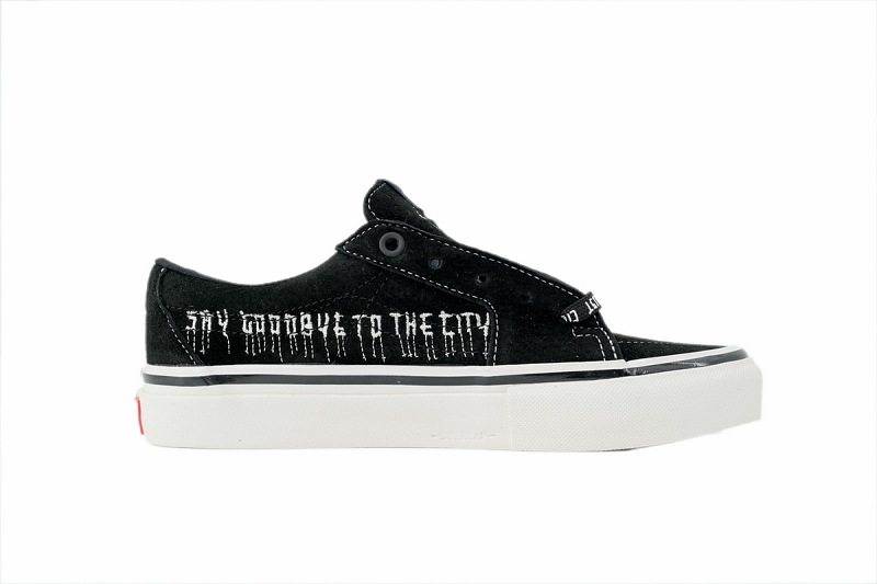 【AB1X7】SK8刺绣联名黑 万斯 经典低帮时尚板鞋 VN0A5FCF6EA Civilist x Vans Skate Sk8-Low 'Back To The Roots - Black'