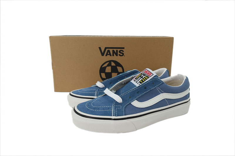 【AB9X7】SK8湖水蓝 万斯 经典低帮时尚板鞋 VN0A4UUK2V4 Vans Sk8-Low 'Blue White'