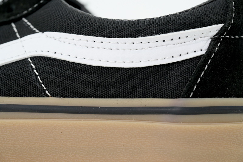 【AB9X7】SK8生胶黑白条 万斯 经典低帮时尚板鞋 VN0A4UUK2EB Vans Sk8-Low 'Black White'