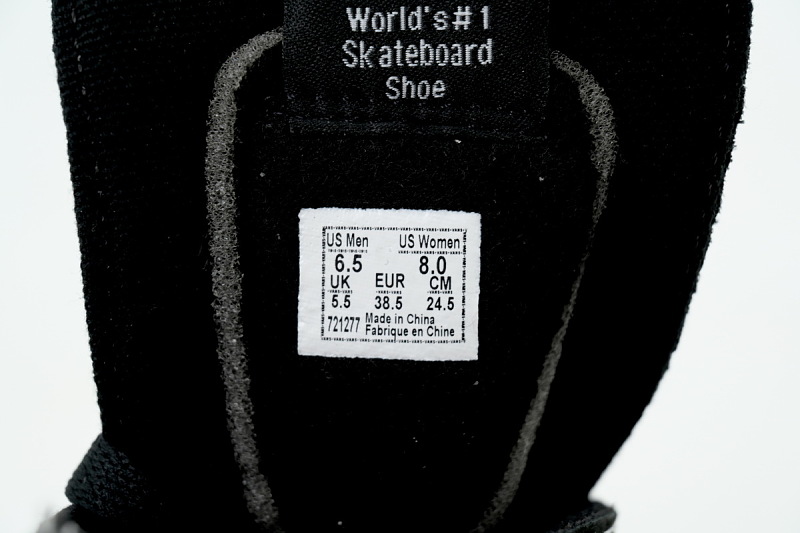 【AB9X7】SK8生胶黑灰条 万斯 经典低帮时尚板鞋 VN0009QRCJJ Vans Sk8-Low 'Black Gum'