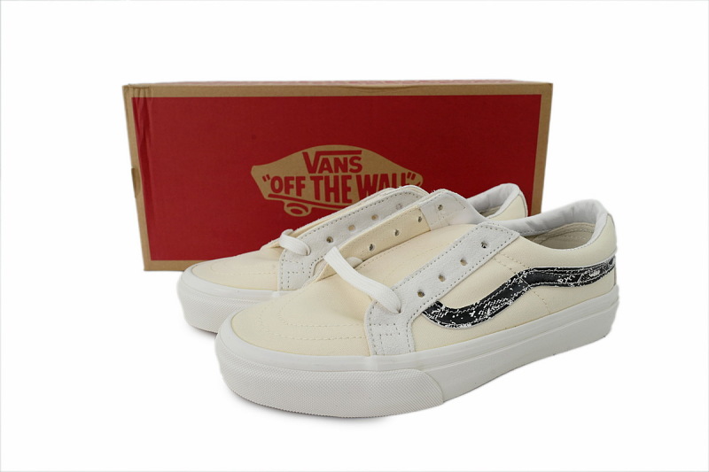 【AB9X7】SK8白蛇纹 万斯 经典低帮时尚板鞋 VN0A4UWI1X01 Vans Sk8 low Snake Marshmallow