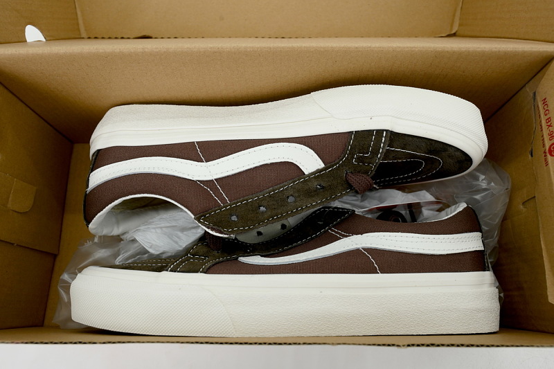 【AB9X7】SK8摩卡棕 万斯 经典低帮时尚板鞋 VN0A4UWI5A3 Tudor x Vans Sk8-Low Reissue SF 'Java Turtledove'