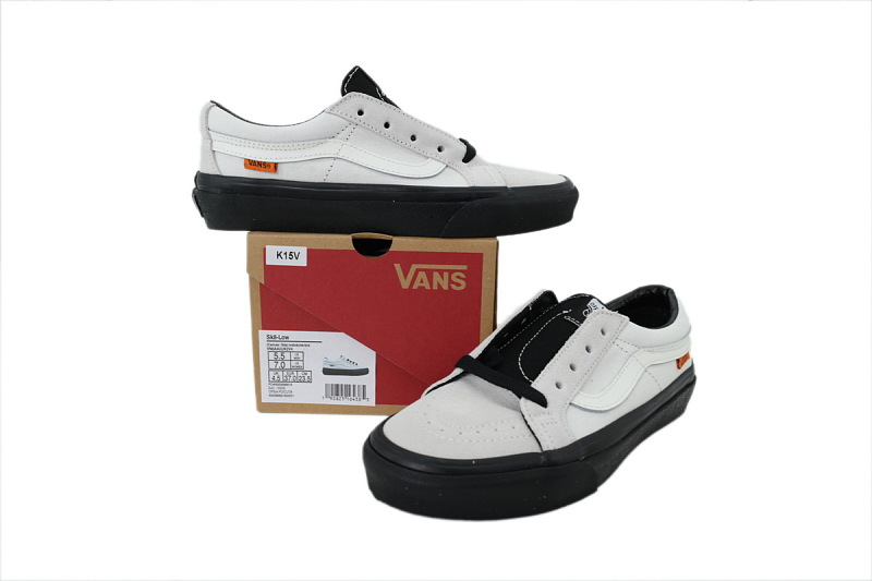【AB9X7】SK8米黑色 万斯 经典低帮时尚板鞋 VN0A4UUK2V4 Vans Sk8 low Rice Black