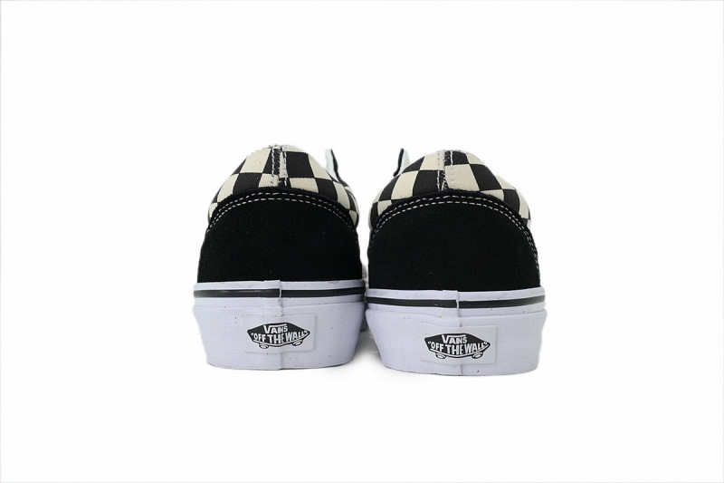 【AB7X7】格子系带 万斯 经典低帮时尚板鞋 VN0A38G1P0S1 Vans Vans Old Skool Primary Check "White/Black"