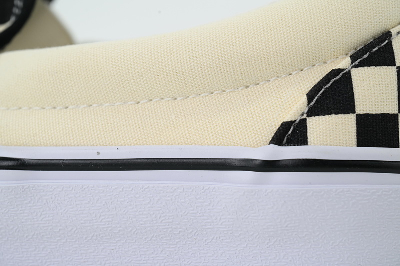 【AB7X7】格子一脚蹬 万斯 经典低帮时尚板鞋 VN000EYEBWW Vans Classic Slip-On 'Checkerboard'