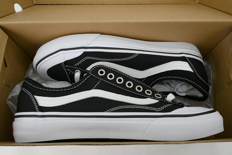 【AB8X7】SF包头黑白扣 万斯 经典低帮时尚板鞋 VN0A3MVLY28 Vans Style 36 Decon SF 'Black'