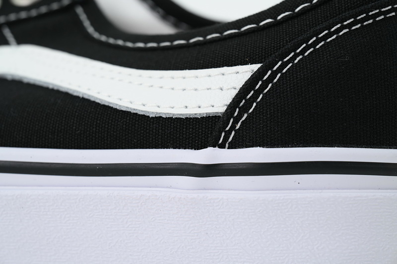 【AB8X7】SF包头黑白扣 万斯 经典低帮时尚板鞋 VN0A3MVLY28 Vans Style 36 Decon SF 'Black'