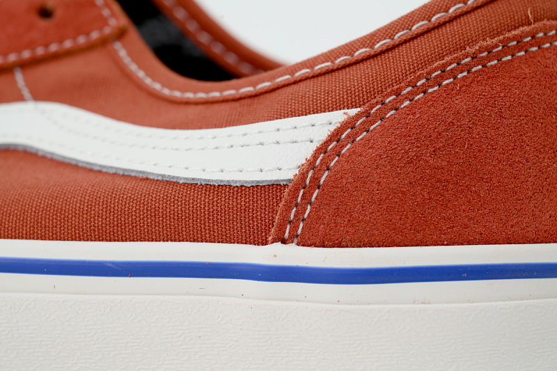 【AB8X7】SF包头脏橘 万斯 经典低帮时尚板鞋 VN0A3MVLVLA Vans Style 36 Decon Sf Shoes Orange