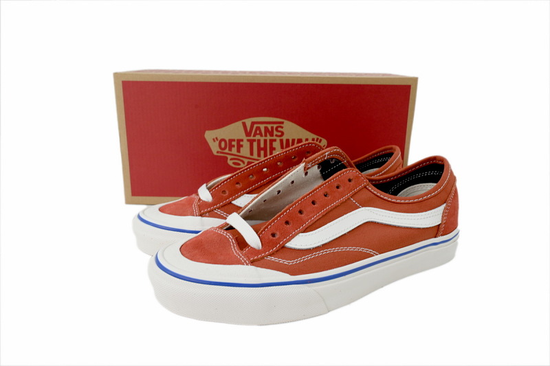 【AB8X7】SF包头脏橘 万斯 经典低帮时尚板鞋 VN0A3MVLVLA Vans Style 36 Decon Sf Shoes Orange