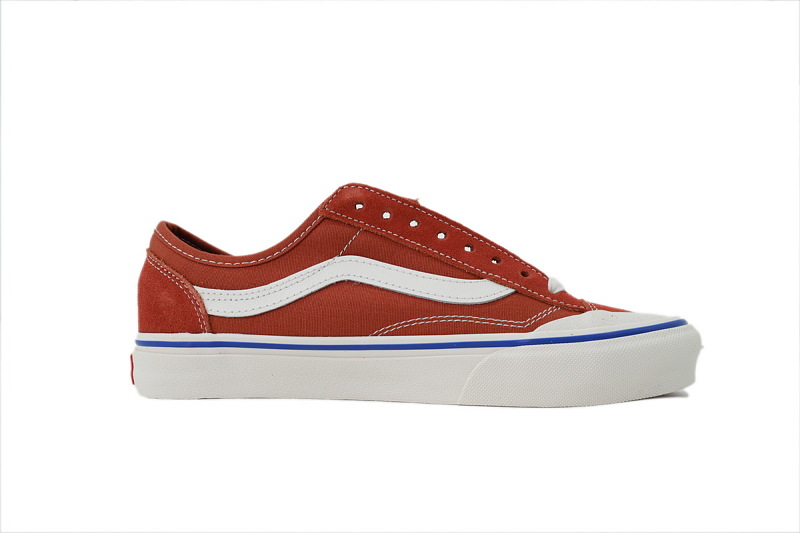 【AB8X7】SF包头脏橘 万斯 经典低帮时尚板鞋 VN0A3MVLVLA Vans Style 36 Decon Sf Shoes Orange