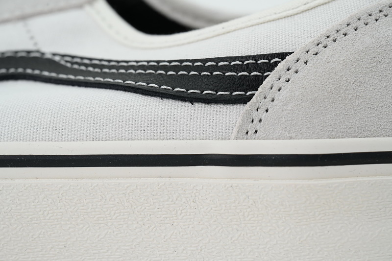 【AB8X7】SF包头白黑 万斯 经典低帮时尚板鞋 VN0A3MVLXGL Vans Style 36 Decon Surf White