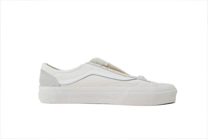 【AB8X7】SF包头米白 万斯 经典低帮时尚板鞋 VN0A3MVLQCS Vans Style 36 Decon Sf Shoes Grey/White
