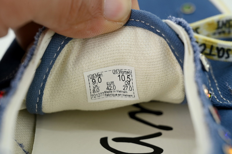 【BA5X7】宝石联名蓝 万斯 经典低帮时尚板鞋 VN000EHD7F3 Satoshi Nakamoto x Vans Era 95 'Brown/White/Turquoise'