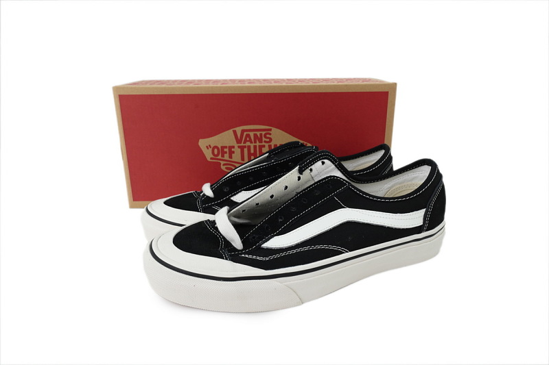 【AB0X7】包头025V 万斯 经典低帮时尚板鞋 VN0009QCOLY Vans Style 36 Decon Sf 'Black White'