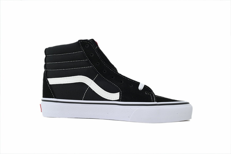 【AB8X7】经典高帮086V 万斯 经典高帮时尚板鞋 VN000D5IB8C Vans Sk8-Hi 'Black White'
